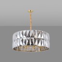 Ritz - Small Tile Circle Chandelier